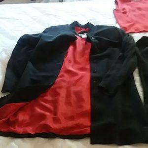 Jacket, pants and top set